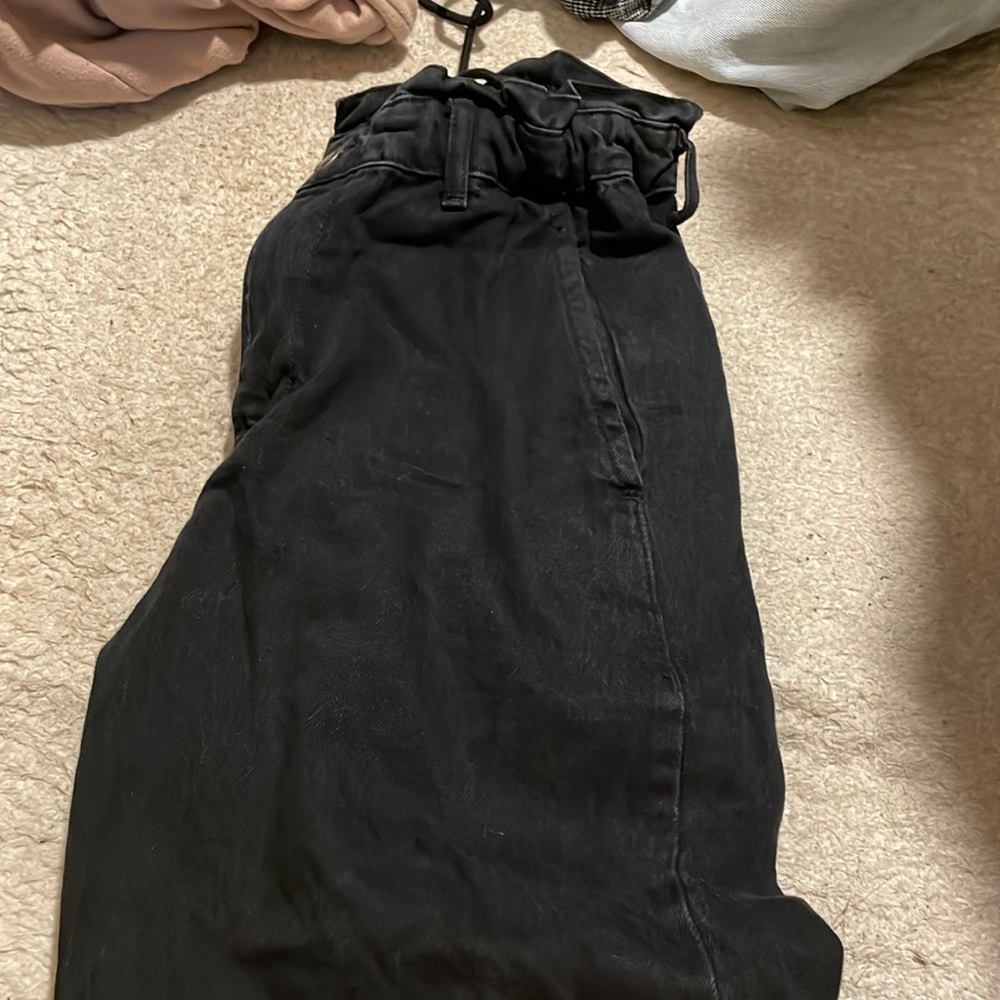 Zara Trashbag Waist Jeans